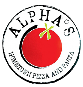 alpha's pizza logo
